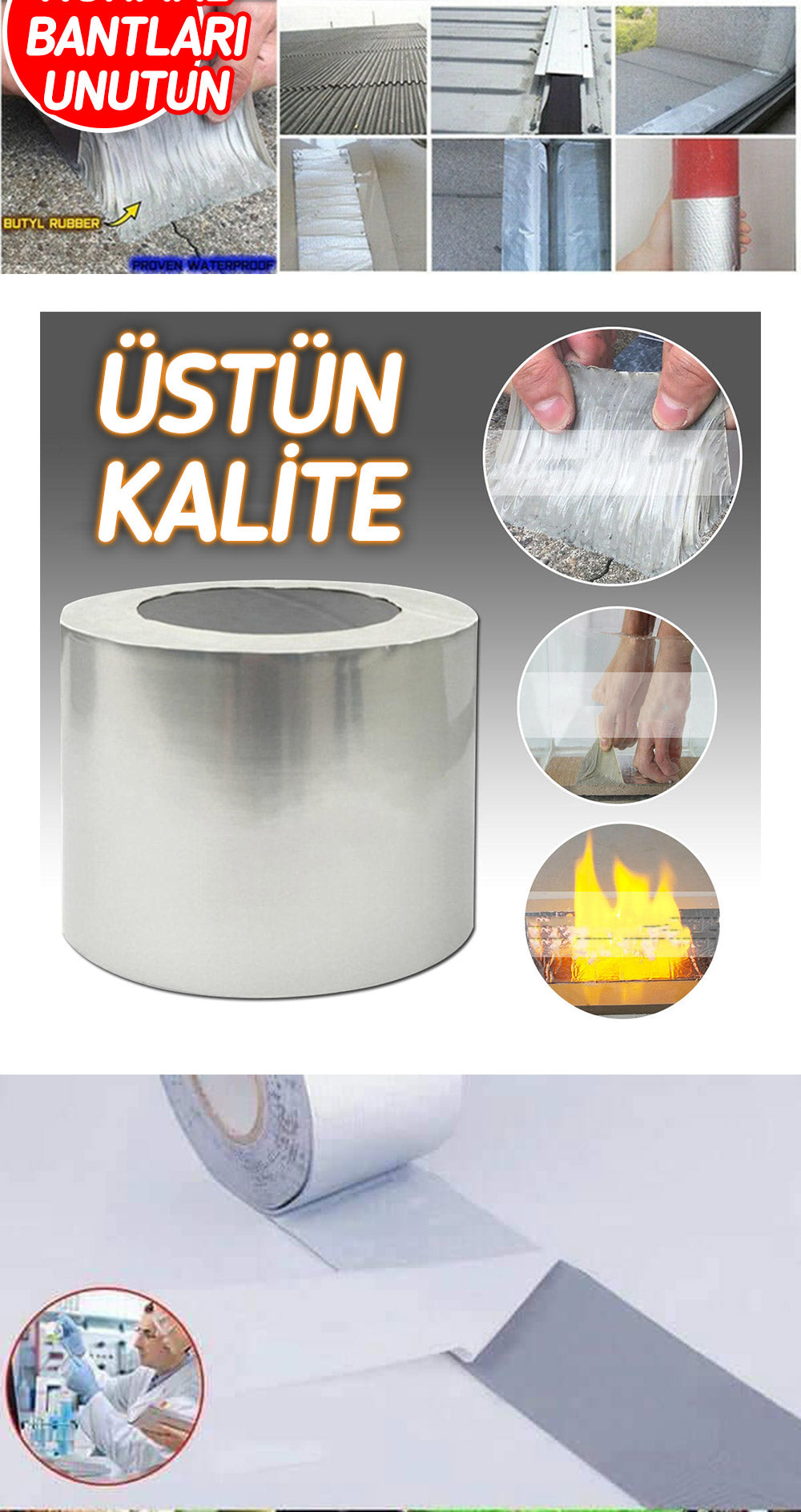 İzalasyon Bant (Çamur Bant)