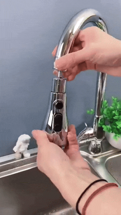 Evrensel 3 Modlu Musluk Başlığı